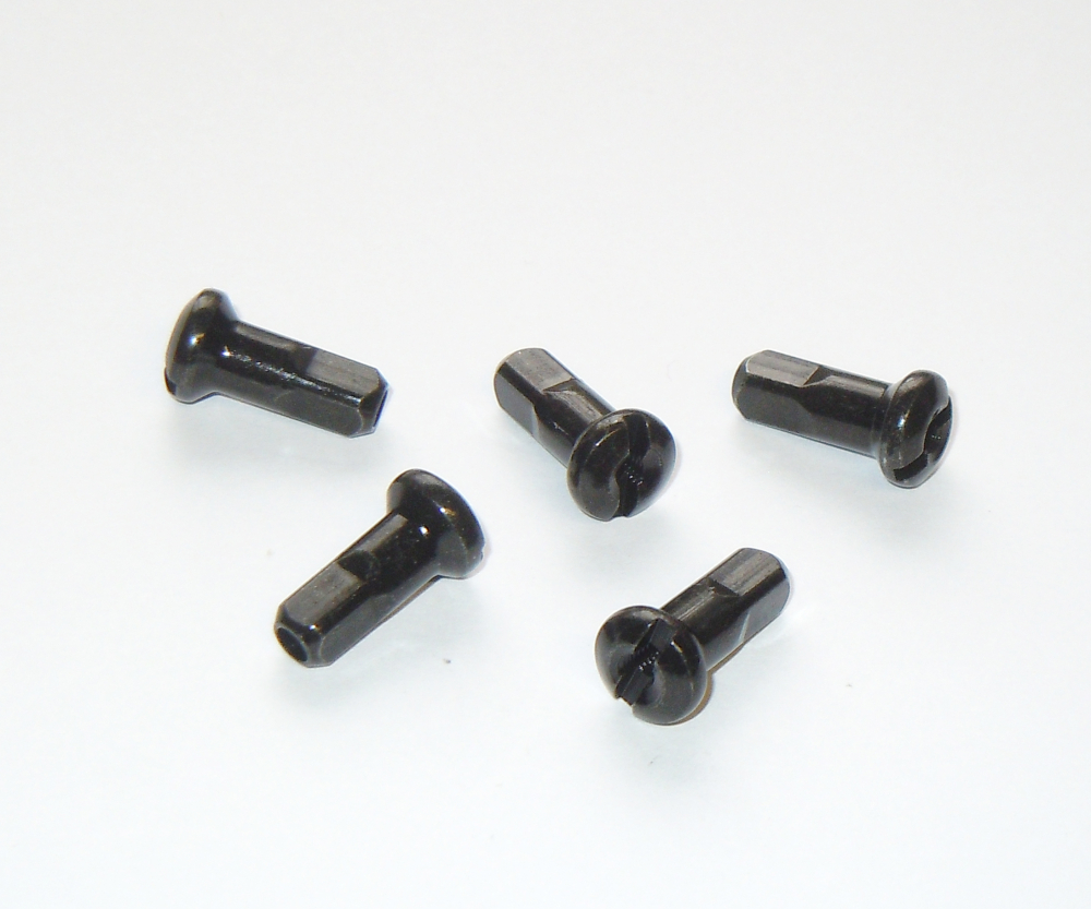 Nippel MS, schwarz, L=14 mm, D=2,35 mm, 1 St.
