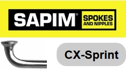 SAPIM  CX-SPRINT Speiche 290 mm, silber