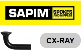 SAPIM  CX-Ray 162 mm, schwarz