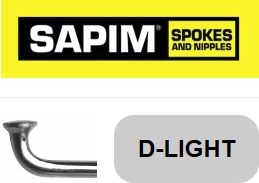 SAPIM D-LIGHT 262 mm, silber