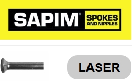 SAPIM LASER 249 mm, silber, gerade